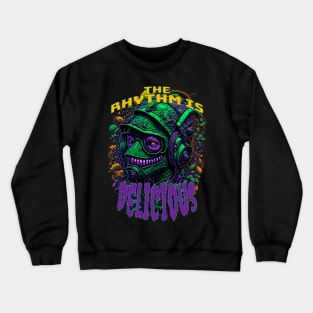 DELICIOUS MONSTER TECHNO RAVE Crewneck Sweatshirt